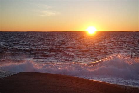 Atlantic Sunset Photograph By Heather Vopni Fine Art America