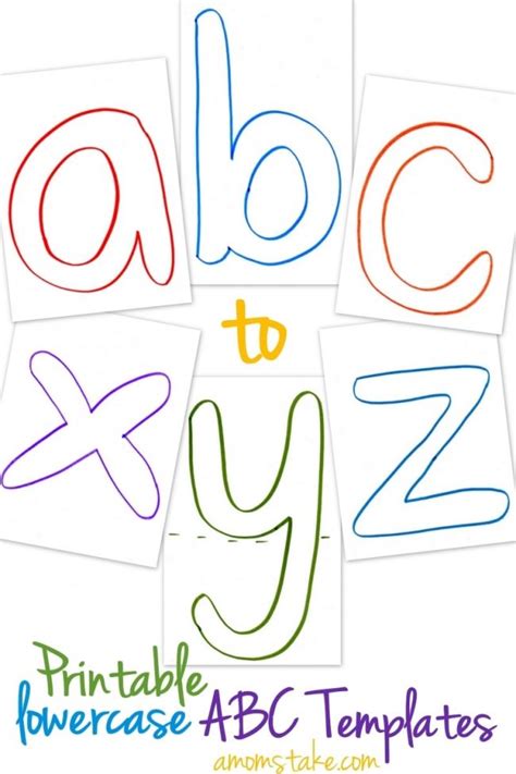 Lowercase Abc Tracing And Activity Templates Free Printable A Moms Take