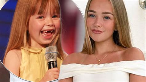 Nine Years After She Shot To Fame Britain S Got Talent Star Connie Talbot Looks Unrecognisable