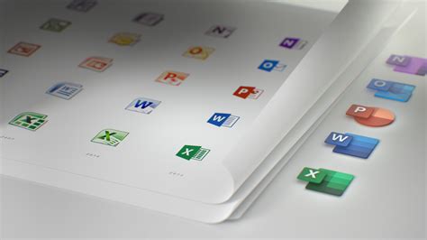 Microsoft Office Gets Major Icon Redesign As Part Of Expansion Beyond