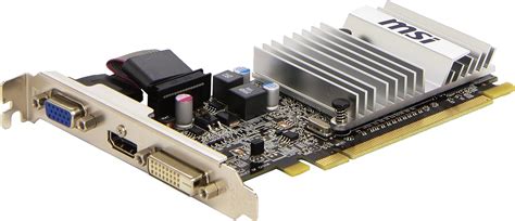 Msi R5450 MD1GD3H LP ATI Radeon HD 5450 Scheda Video PCIe 1 GB DDR3
