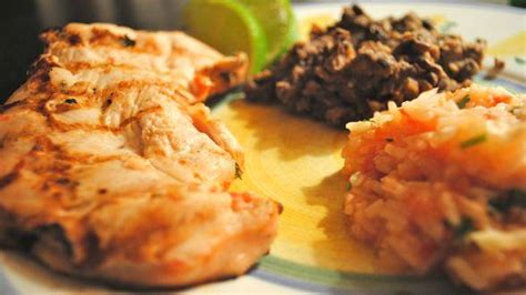 The salsa would also be great over fish. Salsa-Marinated Chicken with Mexican Rice - Recipes List
