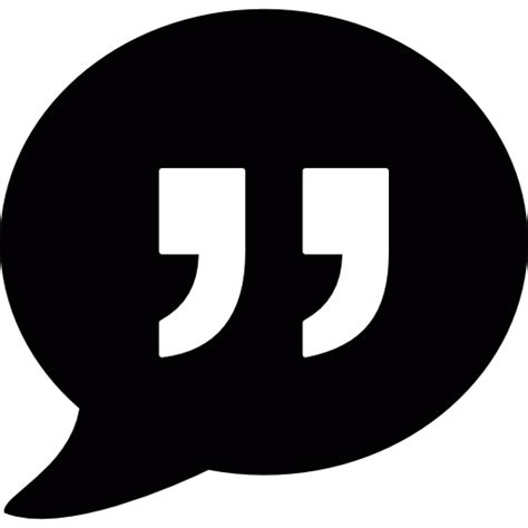 Quotation Marks In Speech Bubble Free Icons