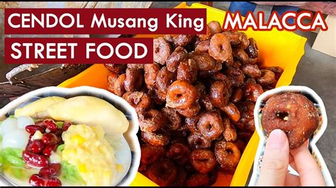 Cendol penang is not limited to the island alone. Melaka Street Food in MALAYSIA! CENDOL Musang King | The ...