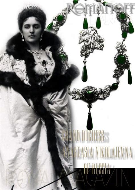 Grand Duchess Anastasia Nikolaijevna Princess Of Montenegro Romanov