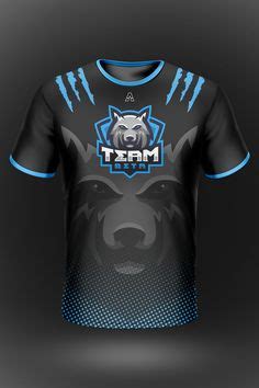 Download JERSEY ESPORT TEAM MOCKUP on Behance | Sport shirt design ...