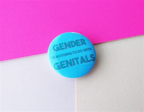 Gender Not Sex Badge Set Non Binary Gift Lgbt Pins Etsy