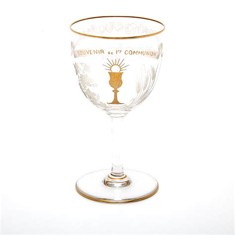 Commemorative Glass For First Communion Alimentarium