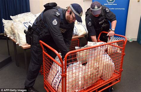 Police Make Second Largest Drug Bust In Australian History Daily Mail Online