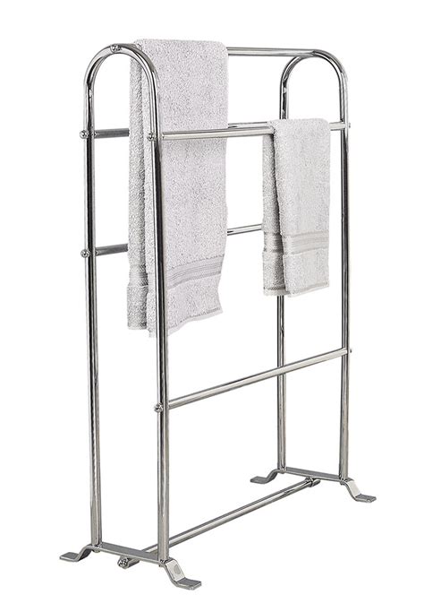 Folding portable drying shelf for window. Stylish Free Standing Towel Racks for Outstanding Bathroom ...