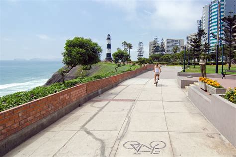 Take A Walk Or Ride A Bike Along The Scenic El Malecon In Miraflores