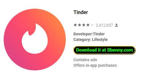 Download tinder 12.2.0 for android for free, without any viruses, from uptodown. Tinder APK Android Free Download