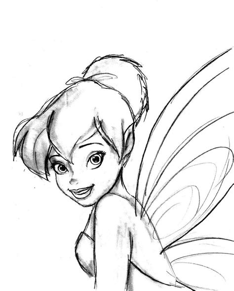 Tinkerbell By Cool7days On Deviantart Disney Drawings Sketches