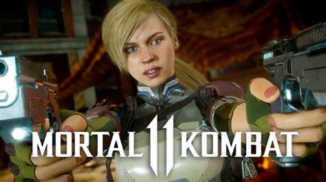Cyberpunk Font Mortal Kombat Official Cassie Cage Kano Character Reveal Trailer Iphone
