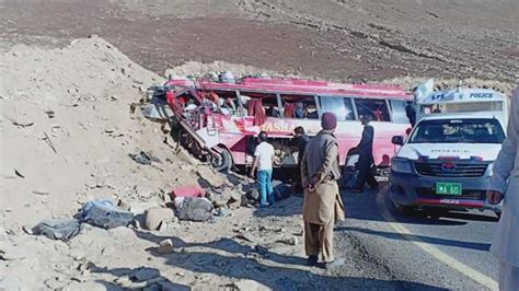 Dozens Killed In Pakistani Bus Crash