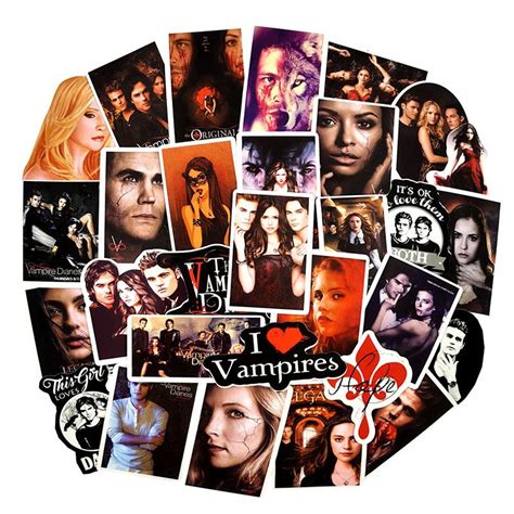 American The Vampire Diaries Stickers Arothy