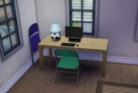 Folding Chair At Helen Sims Sims 4 Updates