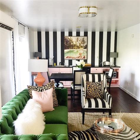 A bold statement sofa is a risky move, but when done right it can look luxurious and ultra glam. emerald green pillows with light pink - Google Search ...