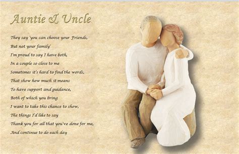 Maybe you would like to learn more about one of these? AUNTIE & UNCLE - personalised poem (Laminated gift) | eBay