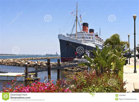 4th street corridor, alamitos beach, alamitos heights, belmont heights, belmont shore, bixby knolls. The Queen Mary Long Beach California. Editorial Stock ...