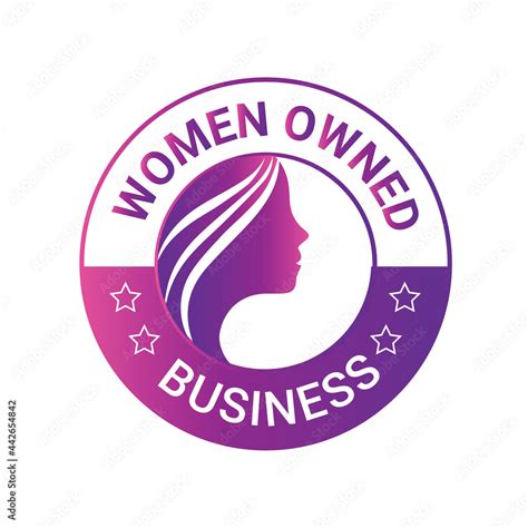 Women Owned Logo Women Owned Vector Logo Design Women Owned Business