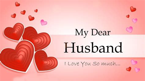My Dear Husband I Love You Love Message For Husband Whatsapp Status For Husband Youtube