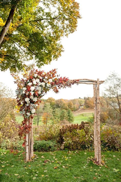 27 Fall Wedding Arches That Will Make You Say ‘i Do Crazyforus