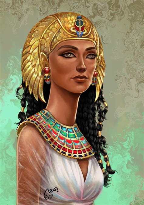 ArtStation - Egyptian queen, Basma shaaban