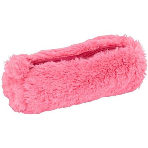 Wilko Pencil Case Pink Fluffy 398 Liked On Polyvore Featuring Home