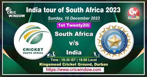 South Africa Vs India 1st T20i Live 2023