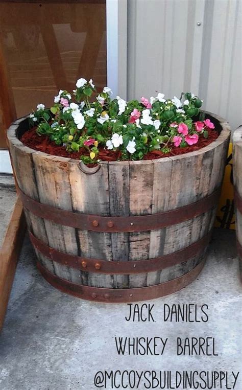 Jack Daniels Whiskey Barrel Planter Edu Github