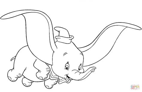 Dumbo Kleurplaat Gratis Kleurplaten Printen