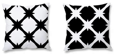 white black 100 cotton cushion size 40 x 40 cm at rs 73 piece in karur