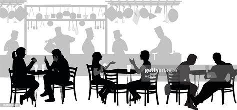Restaurant Customers Stock Illustration Getty Images