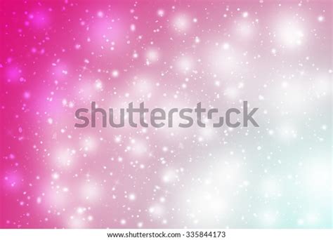 Pink Blue Glitter Sparkles Defocused Rays Stock Illustration 335844173