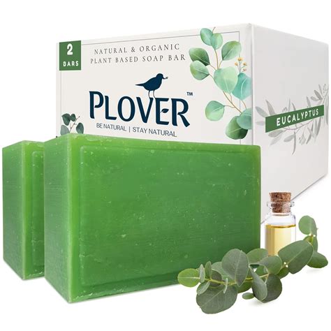 Plover Organic Soap 2 Pack All Natural Soap Bar Set