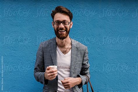 Laughing Man Portrait By Milles Studio For Stocksy United Man Standing