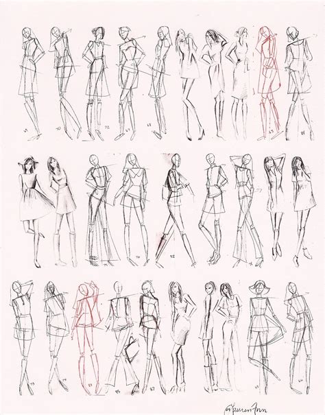 fashion design drawing step by step fashion sketch step drawing beginners sketches draw figure