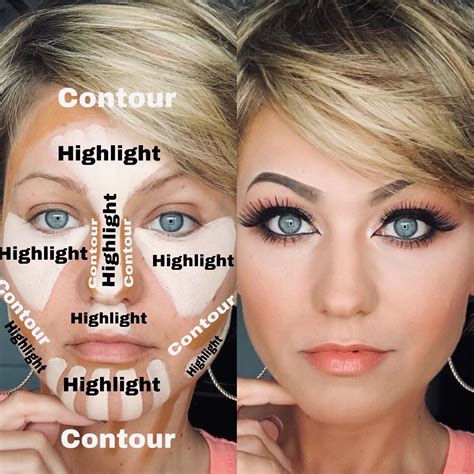 Contour Highlight With Our Complexion Pallet Contour Makeup Makeup