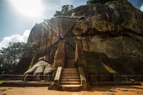 Visite De Lincroyable Rocher Au Lion Du Sri Lanka Sigirîya