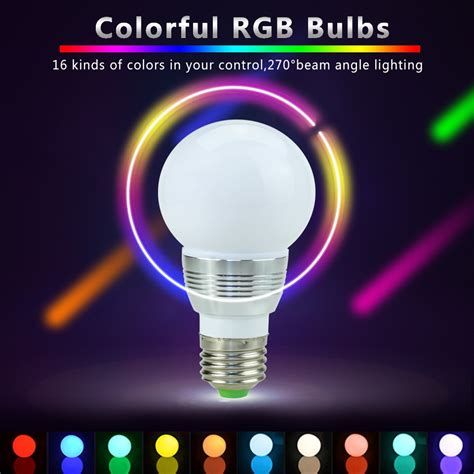 Rgb Colour Changing E27 E14 Gu10 Mr16 Rgb Led Bulb Led Lamp Light Spot