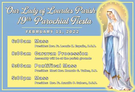 Our Lady Of Lourdes Our Lady Of Lourdes Parish Davao