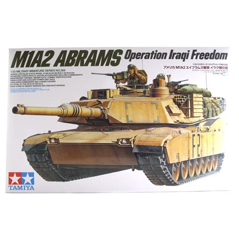 Kit Tamiya 135 Military Tank M1a2 Abrams Operation Iraq Freedom 35269