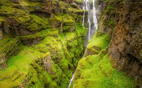Glymur Wasserfall Island Mavoya Individualreisen