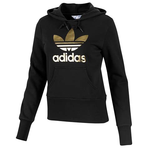 Maybe you would like to learn more about one of these? ADIDAS ORIGINALS DAMEN TREFOIL HOODIE SCHWARZ/GOLD ...