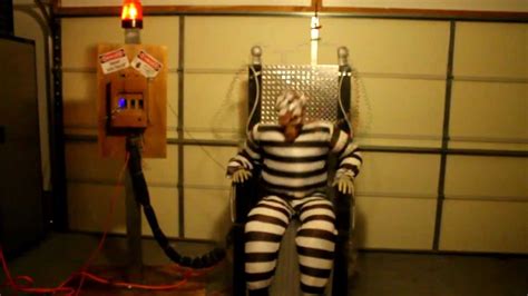 Halloween Electric Chair 2012 Youtube
