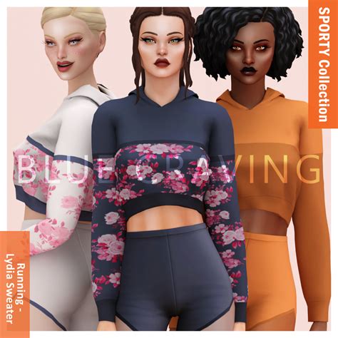Sims 4 Cc Sporty Running Collection This Is The Blue Craving