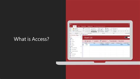 Microsoft Access What Is Access Youtube