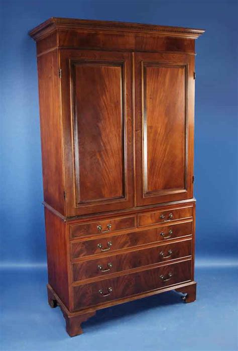 English Mahogany Linen Cabinet For Sale Classifieds