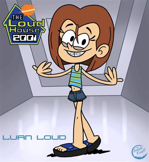 Luan Loud Early 2000s Au By Thefreshknight On Deviantart The Loud